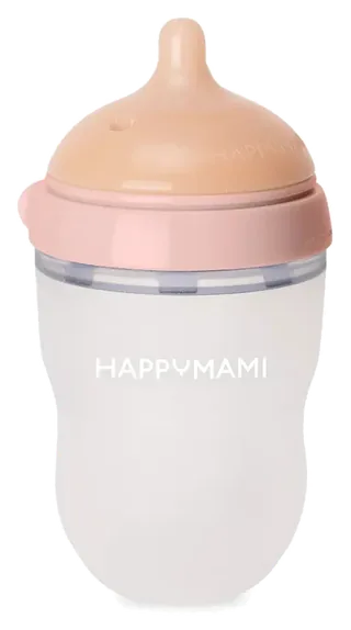happymami bottle in pink