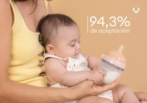 4. Para que acepte el biberón a la primera