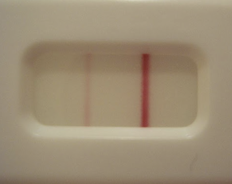 test de embarazo ténue