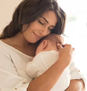 chaque mère avec son bébé