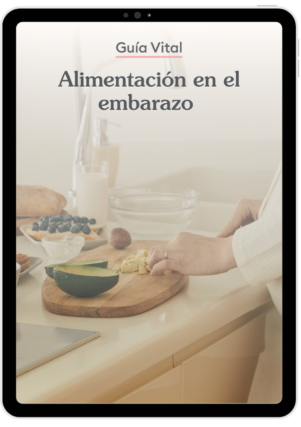 Portada Guia Alimentación en el Embarazo